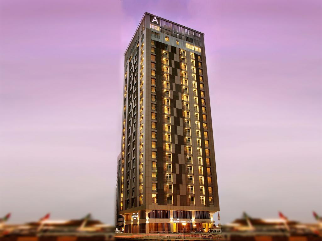 Hala Arjaan By Rotana, Deluxe Hotel Apartments Abu Dhabi Eksteriør bilde