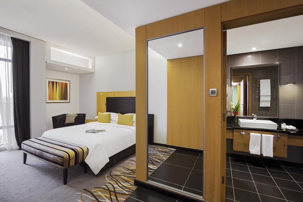 Hala Arjaan By Rotana, Deluxe Hotel Apartments Abu Dhabi Eksteriør bilde