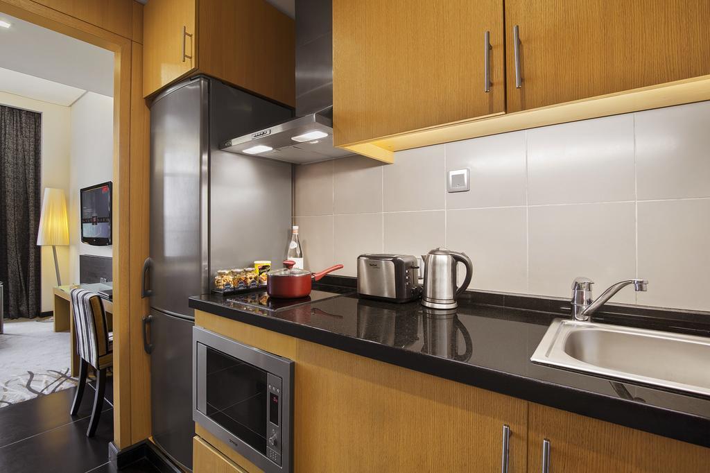 Hala Arjaan By Rotana, Deluxe Hotel Apartments Abu Dhabi Eksteriør bilde