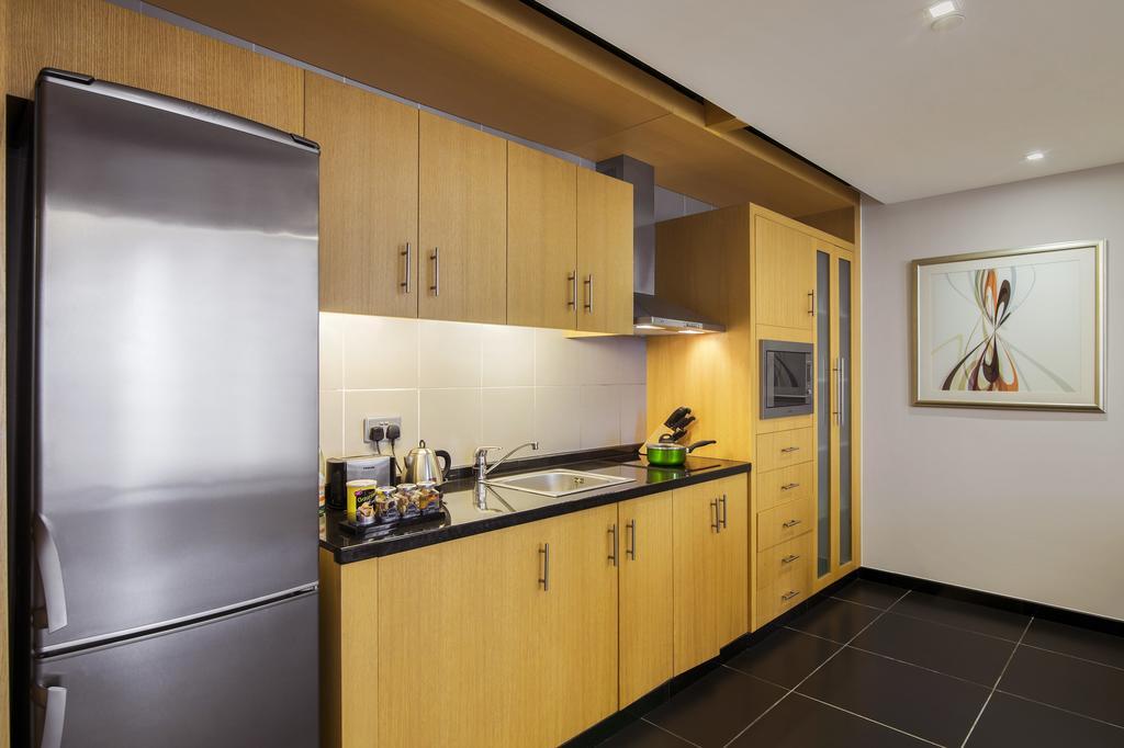 Hala Arjaan By Rotana, Deluxe Hotel Apartments Abu Dhabi Eksteriør bilde